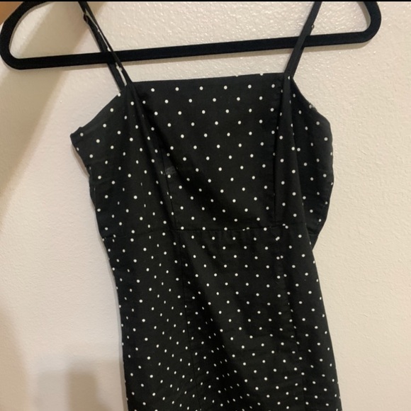 Black and white polka dot dress. - Picture 1 of 3